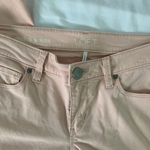 Loft pants modern straight fit